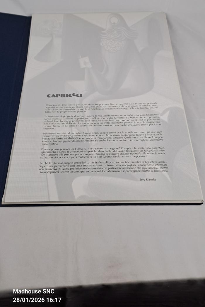 LORENZO MATTOTTI - Capricci Portfolio Edizione Limitata - 5 Tavole Numerate e Firmate