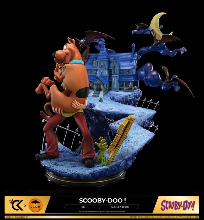 SCOOBY-DOO - Shaggy & Scooby 1/6 Polystone Statue Diorama