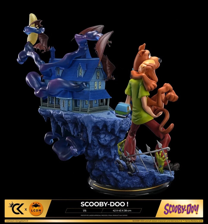 SCOOBY-DOO - Shaggy & Scooby 1/6 Polystone Statue Diorama