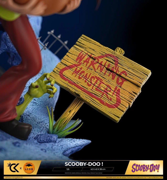 SCOOBY-DOO - Shaggy & Scooby 1/6 Polystone Statue Diorama