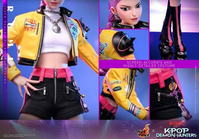 KPOP DEMON HUNTERS - Rumi 1/6 Action Figure 12" TMS176