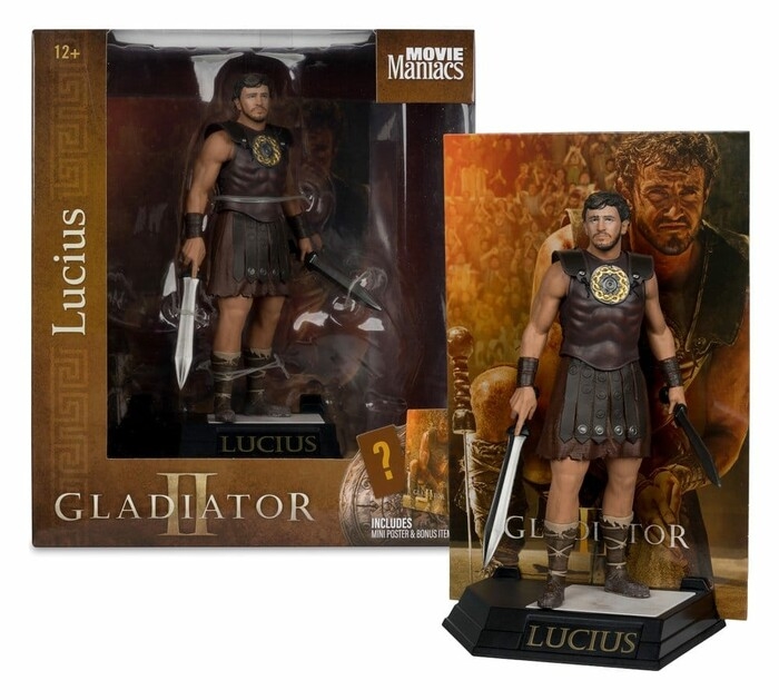 GLADIATOR II - Movie Maniacs - Lucius Action Figure