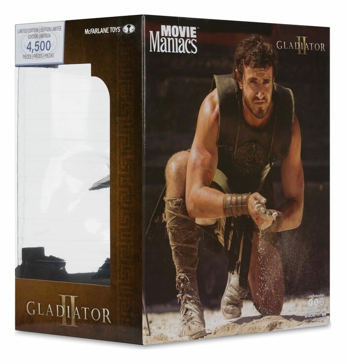 GLADIATOR II - Movie Maniacs - Lucius Action Figure