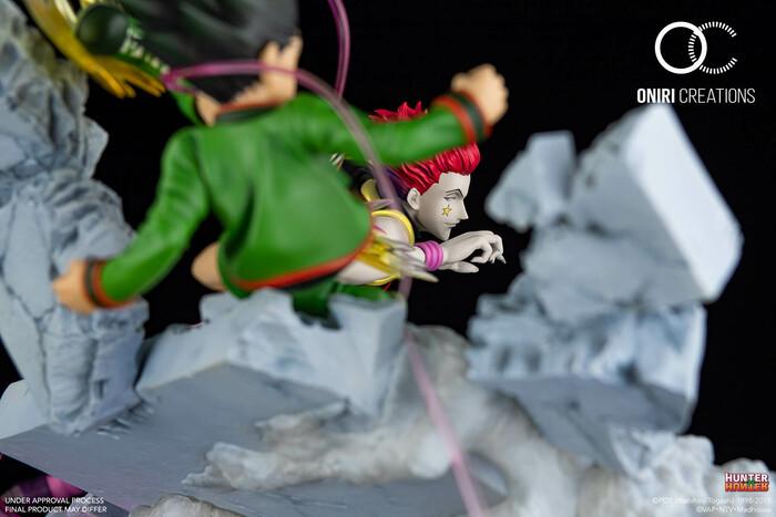 HUNTER X HUNTER - Gon vs Hisoka - Battle at the Heavens Arena 1/6 Statue
