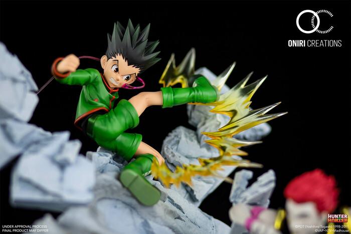 HUNTER X HUNTER - Gon vs Hisoka - Battle at the Heavens Arena 1/6 Statue