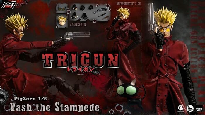 TRIGUN - Vash the Stampede 1/6 FigZero Action Figure 12"