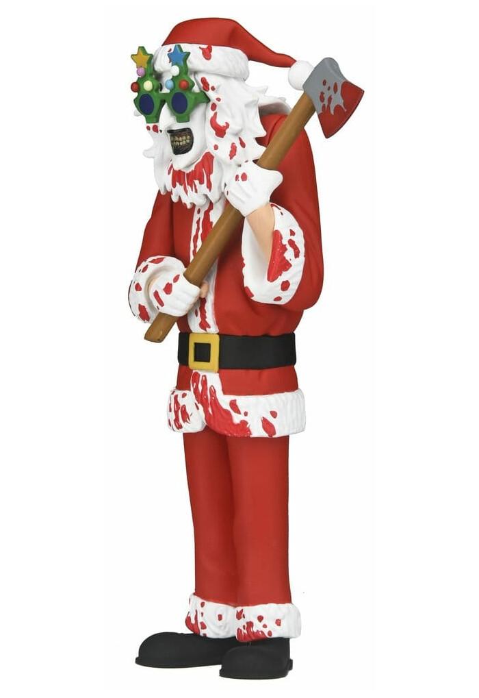 TERRIFIER 3 - Toony Terrors - Santa Suit Art the Clown Bloody Ver. Action Figure