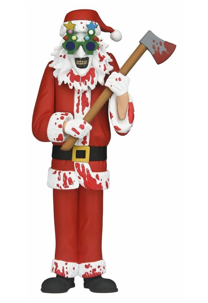 TERRIFIER 3 - Toony Terrors - Santa Suit Art the Clown Bloody Ver. Action Figure