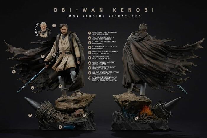 STAR WARS - Obi-Wan Signatures 1/10 Art Scale Statue