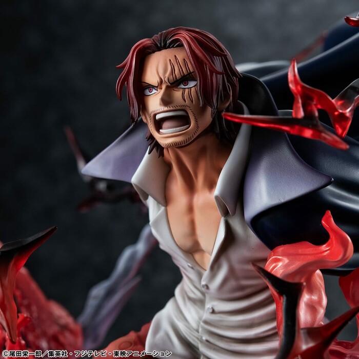 ONE PIECE - Leader of Red Hair Pirates Red-Haired Shanks Kamusari Pvc Figure P.O.P. SA-Maximum