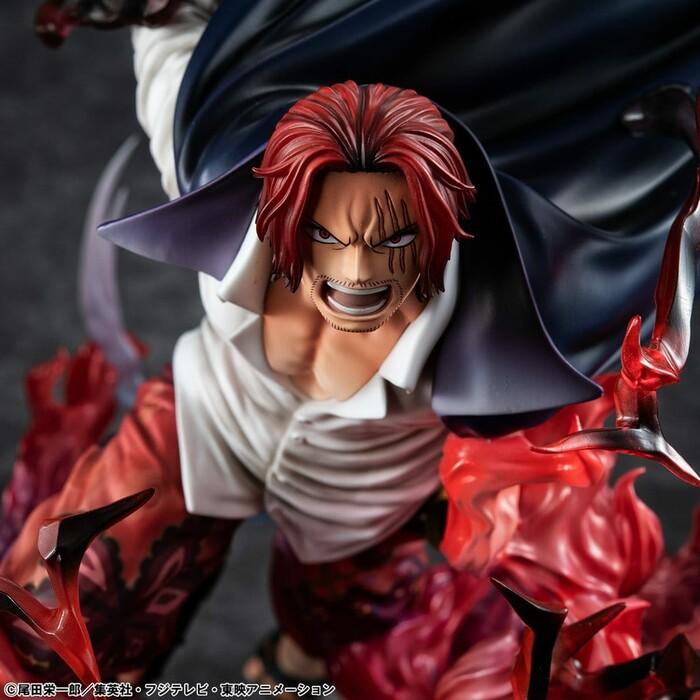 ONE PIECE - Leader of Red Hair Pirates Red-Haired Shanks Kamusari Pvc Figure P.O.P. SA-Maximum