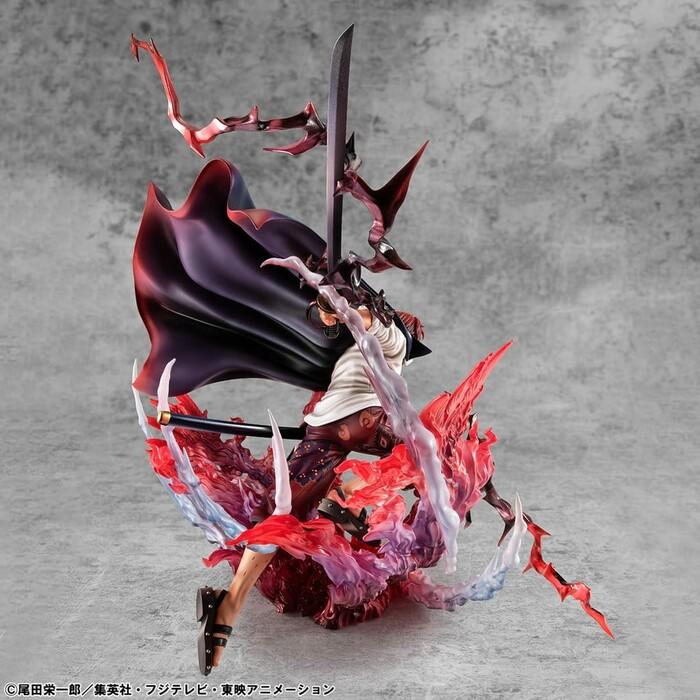 ONE PIECE - Leader of Red Hair Pirates Red-Haired Shanks Kamusari Pvc Figure P.O.P. SA-Maximum
