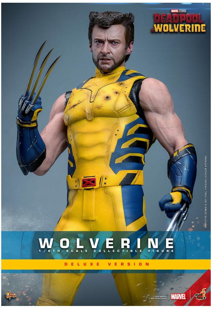 MARVEL - Deadpool & Wolverine - Wolverine Deluxe Version 1/6 Action Figure 12" MMS754