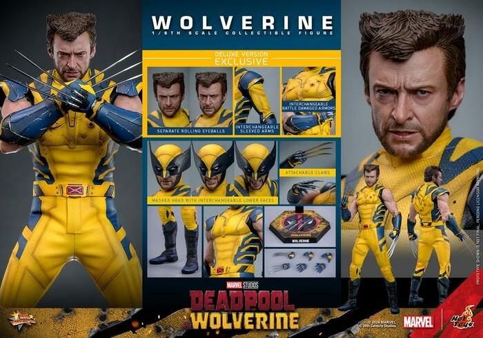 MARVEL - Deadpool & Wolverine - Wolverine Deluxe Version 1/6 Action Figure 12" MMS754