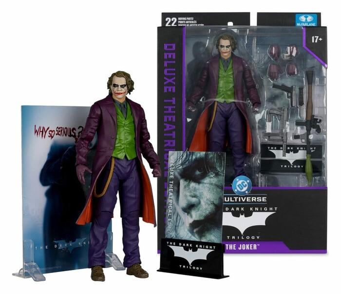 BATMAN - The Dark Knight - DC Multiverse - Joker Deluxe Theatrical Edition Action Figure