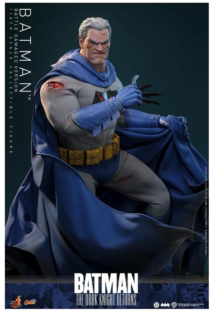 BATMAN - The Dark Knight Returns Comic - Batman Battle Damaged Ver. 1/6 Action Figure 12" CMS031