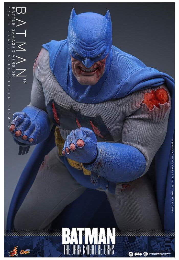 BATMAN - The Dark Knight Returns Comic - Batman Battle Damaged Ver. 1/6 Action Figure 12" CMS031