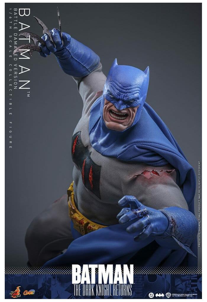 BATMAN - The Dark Knight Returns Comic - Batman Battle Damaged Ver. 1/6 Action Figure 12" CMS031
