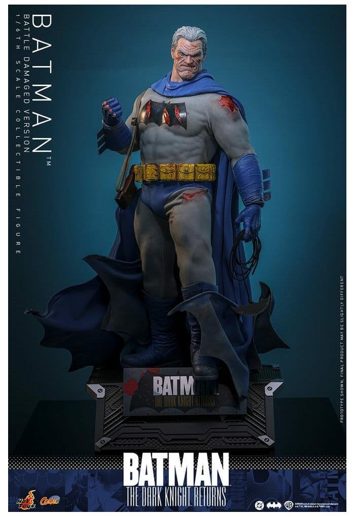 BATMAN - The Dark Knight Returns Comic - Batman Battle Damaged Ver. 1/6 Action Figure 12" CMS031