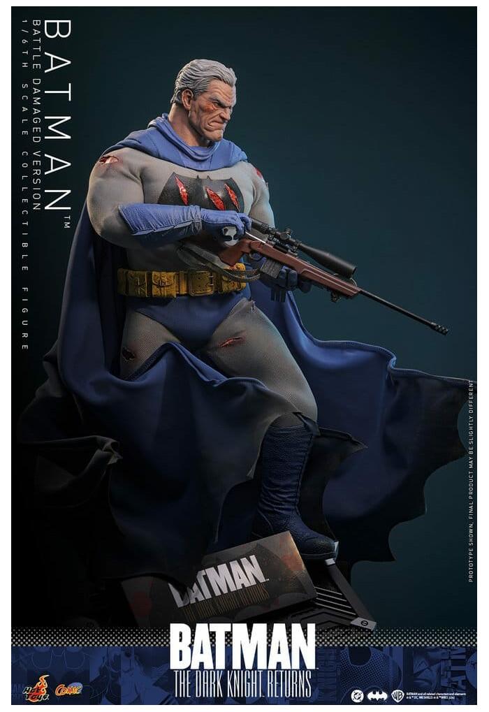 BATMAN - The Dark Knight Returns Comic - Batman Battle Damaged Ver. 1/6 Action Figure 12" CMS031