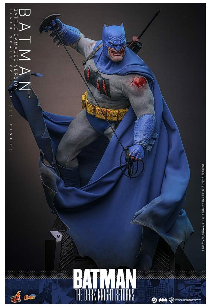 BATMAN - The Dark Knight Returns Comic - Batman Battle Damaged Ver. 1/6 Action Figure 12" CMS031