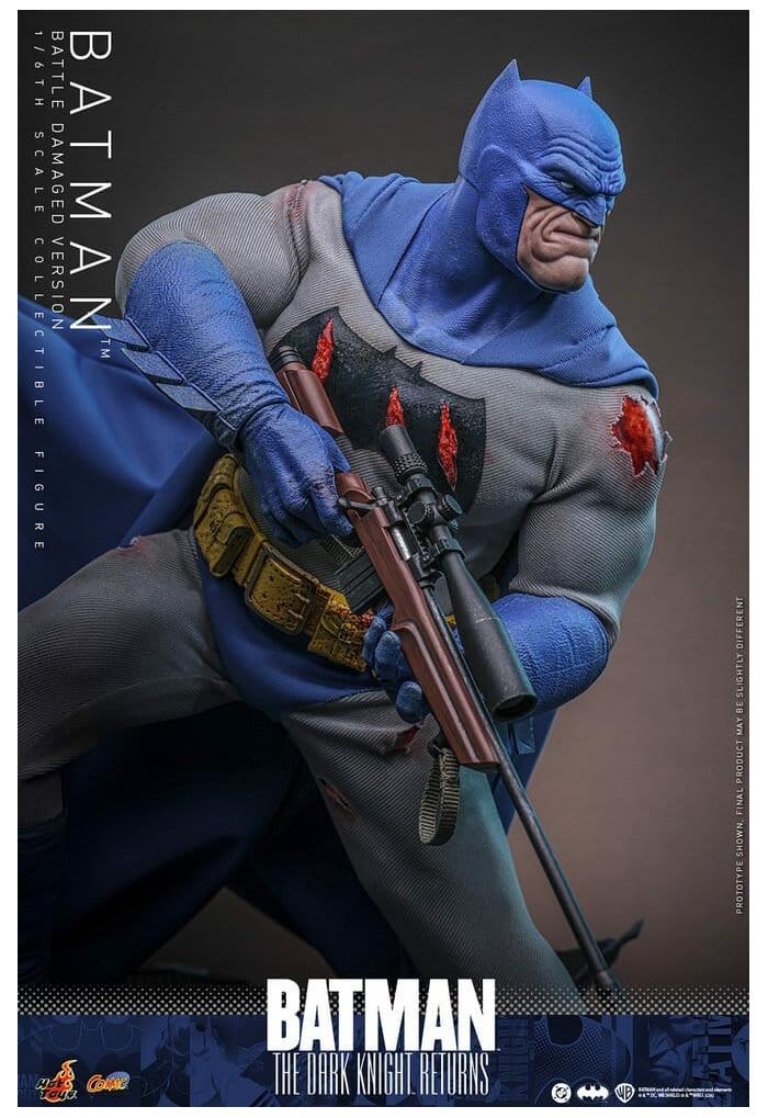 BATMAN - The Dark Knight Returns Comic - Batman Battle Damaged Ver. 1/6 Action Figure 12" CMS031