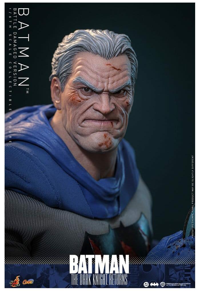 BATMAN - The Dark Knight Returns Comic - Batman Battle Damaged Ver. 1/6 Action Figure 12" CMS031