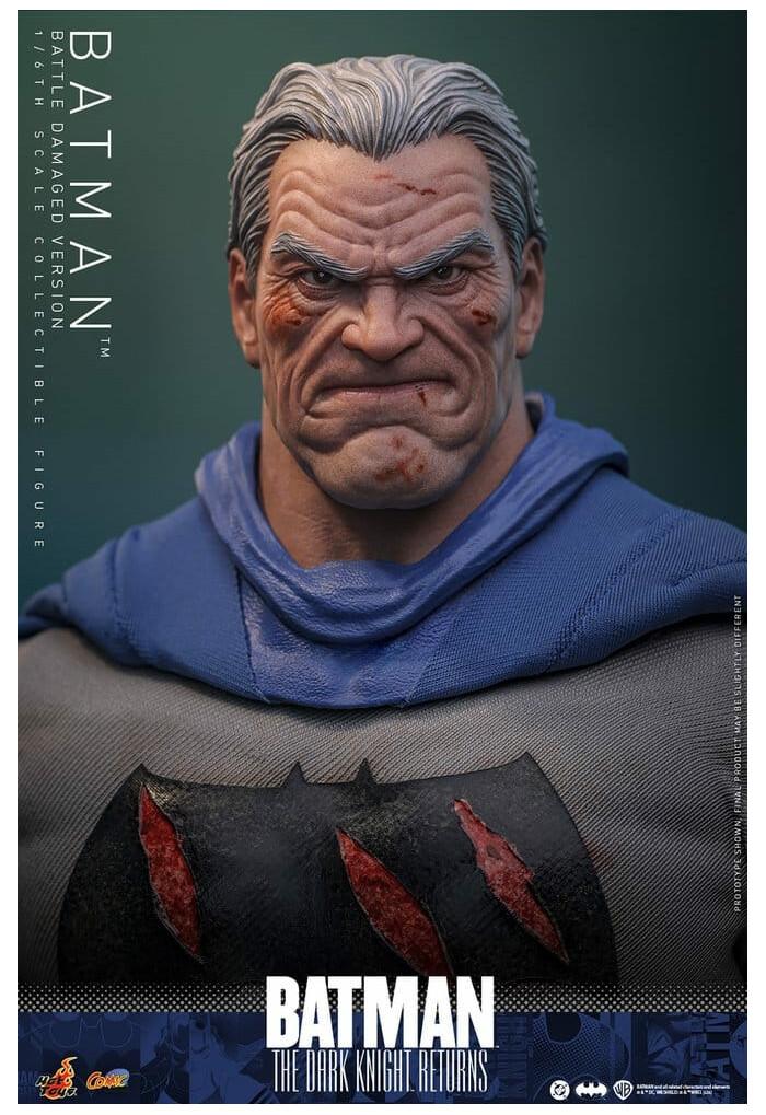 BATMAN - The Dark Knight Returns Comic - Batman Battle Damaged Ver. 1/6 Action Figure 12" CMS031
