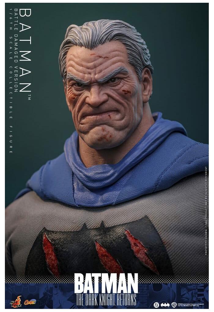 BATMAN - The Dark Knight Returns Comic - Batman Battle Damaged Ver. 1/6 Action Figure 12" CMS031