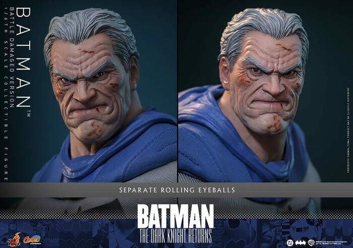 BATMAN - The Dark Knight Returns Comic - Batman Battle Damaged Ver. 1/6 Action Figure 12" CMS031