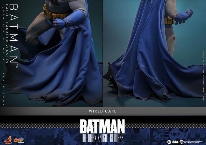 BATMAN - The Dark Knight Returns Comic - Batman Battle Damaged Ver. 1/6 Action Figure 12" CMS031