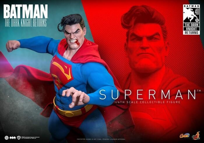 BATMAN - The Dark Knight Returns Comic - Superman 1/6 Action Figure 12" CMS032