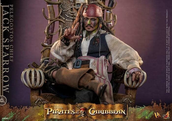 PIRATES OF THE CARIBBEAN - Dead Man's Chest - Pelegostos Chief Jack Sparrow 1/6 Action Figure 12" DX-48