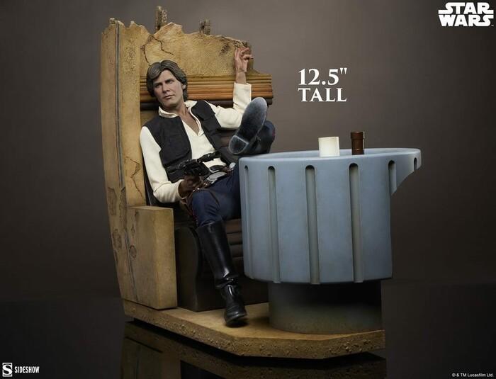 STAR WARS - Episode IV - Han Solo Sorry About the Mess Premium Format Figure 1/4 Statue