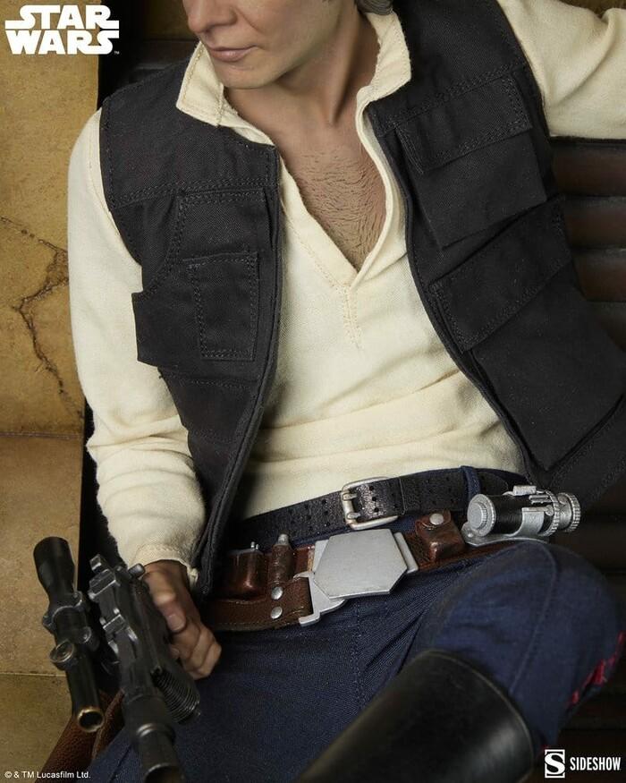 STAR WARS - Episode IV - Han Solo Sorry About the Mess Premium Format Figure 1/4 Statue