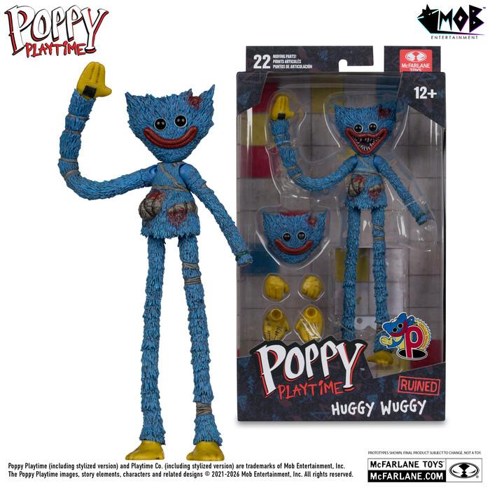 POPPY PLAYTIME - Huggy Wuggy Ruined Action Figure