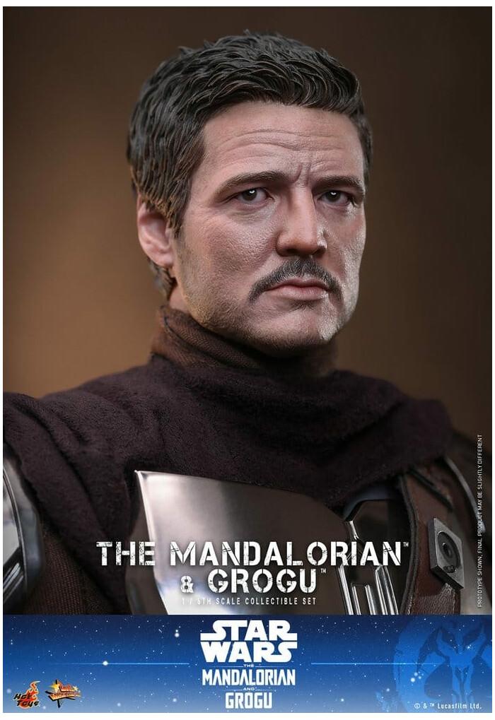 STAR WARS - The Mandalorian - The Mandalorian & Grogu 2-Pack 1/6 Action Figure 12" MMS871