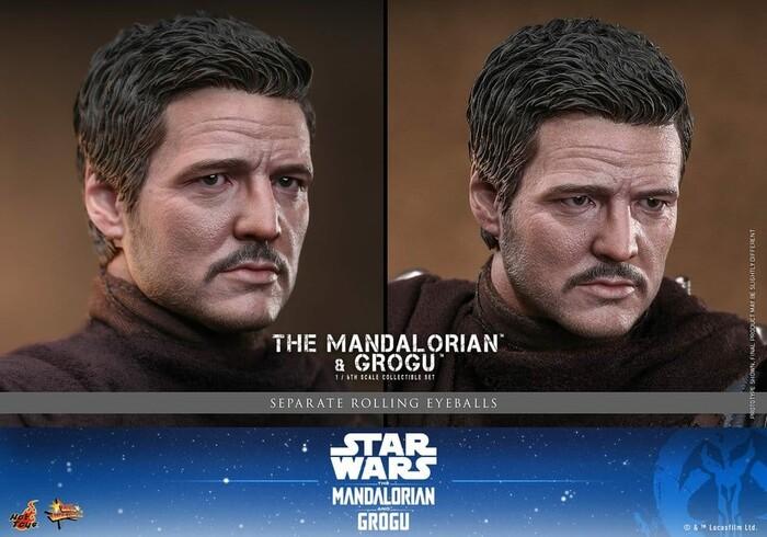 STAR WARS - The Mandalorian - The Mandalorian & Grogu 2-Pack 1/6 Action Figure 12" MMS871