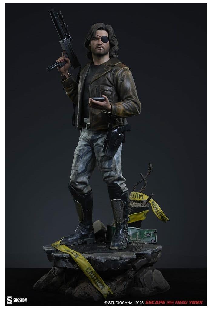 ESCAPE FROM NEW YORK - Snake Plissken Premium Format Figure 1/4 Statue