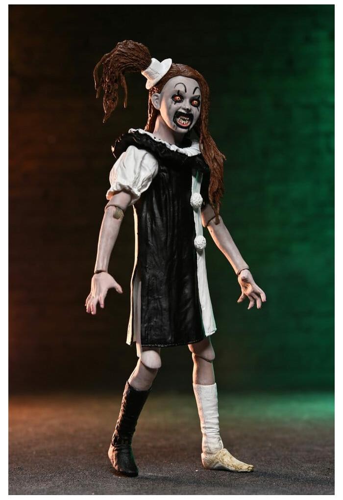 TERRIFIER 2 - Art the Clown & Little Pale Girl Ultimate Action Figure 2-Pack