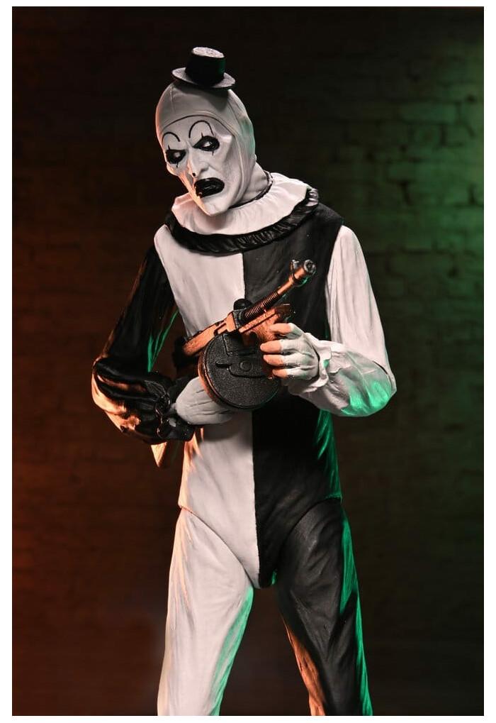 TERRIFIER 2 - Art the Clown & Little Pale Girl Ultimate Action Figure 2-Pack