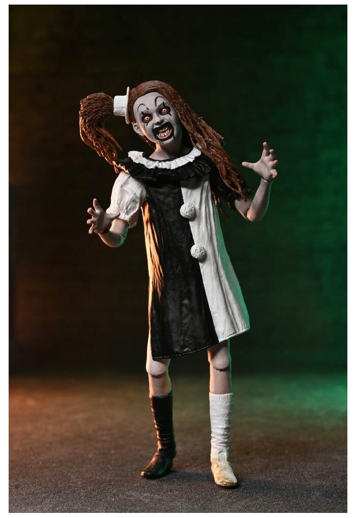 TERRIFIER 2 - Art the Clown & Little Pale Girl Ultimate Action Figure 2-Pack