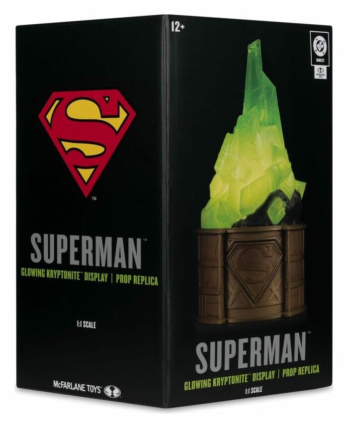 DC COMICS - Superman - Kryptonite Display Gold Label 1/1 Replica