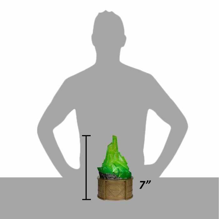DC COMICS - Superman - Kryptonite Display Gold Label 1/1 Replica