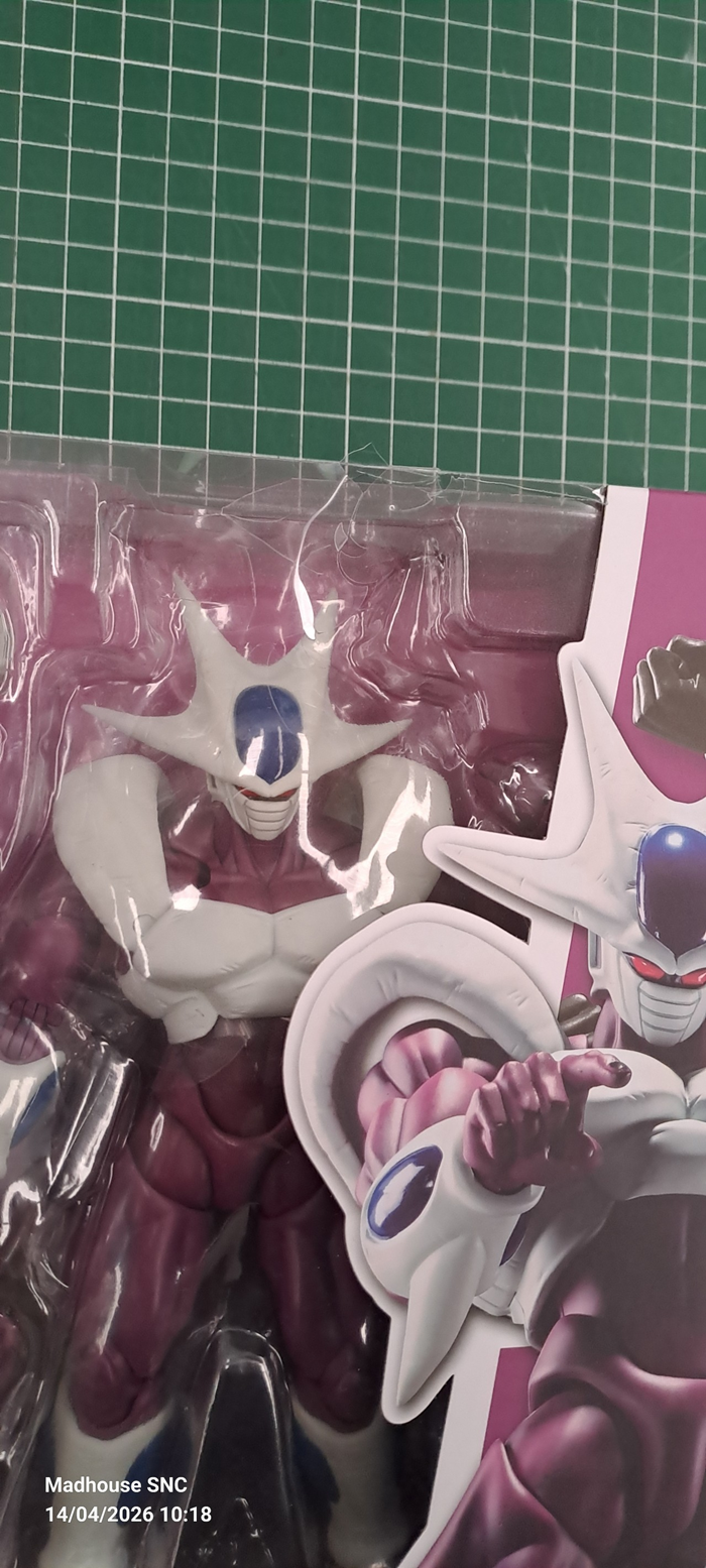 DRAGON BALL - Cooler Final Form 40th Reissue Edition S.H. Figuarts Action Figure - Damaged Box