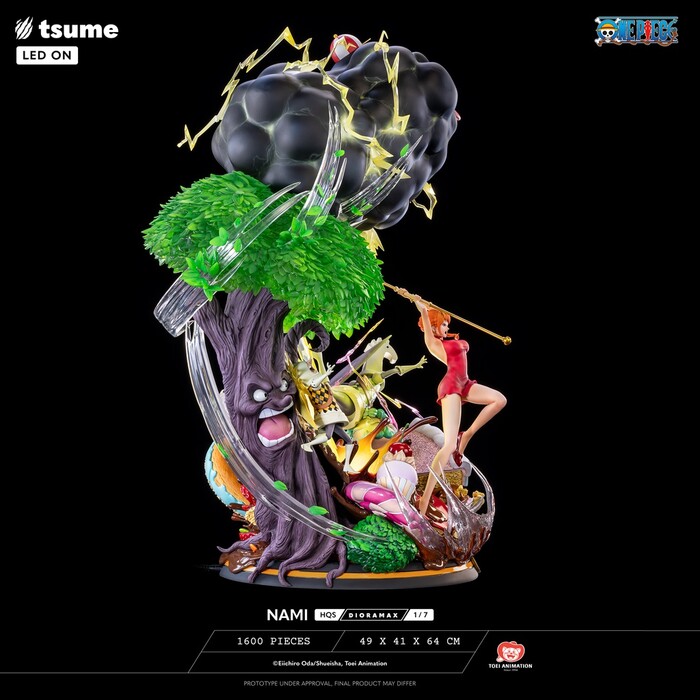 ONE PIECE - Nami HQS Dioramax 1/7 Statue