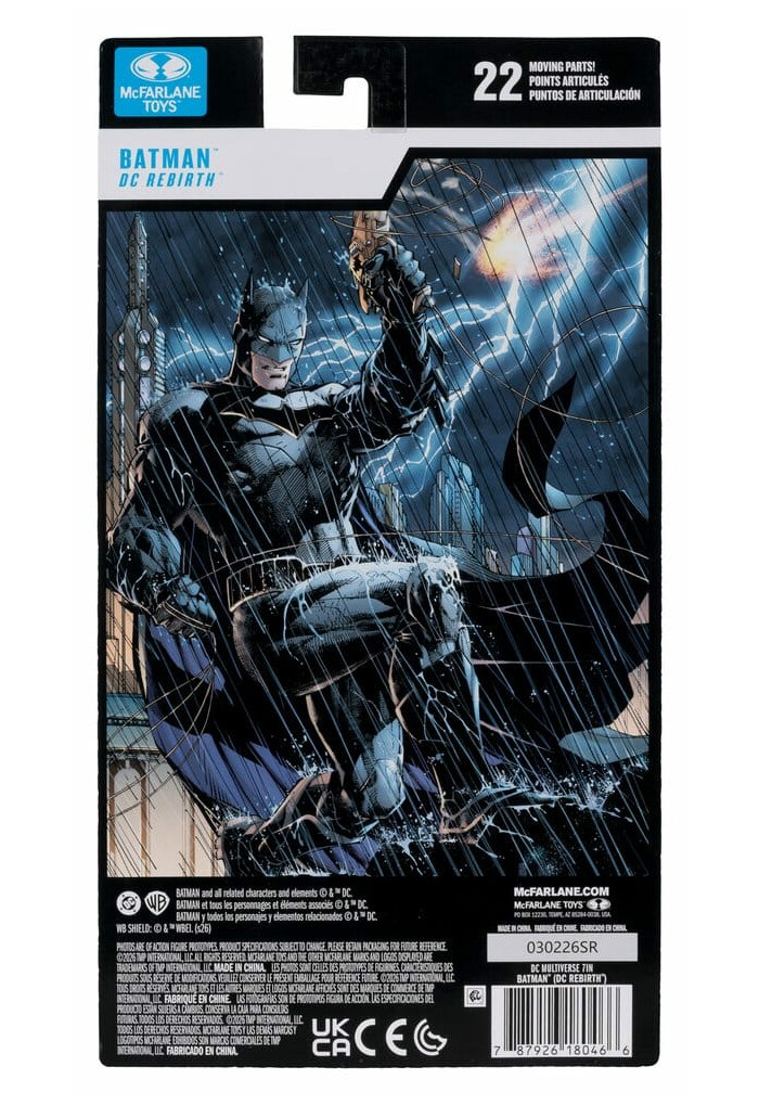 DC COMICS - Multiverse - DC Rebirth - Batman Action Figure