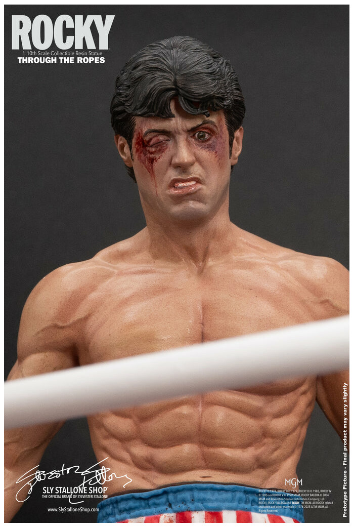 ROCKY - Rocky Over Drago Through The Ropes 1/10 Polystone Statue