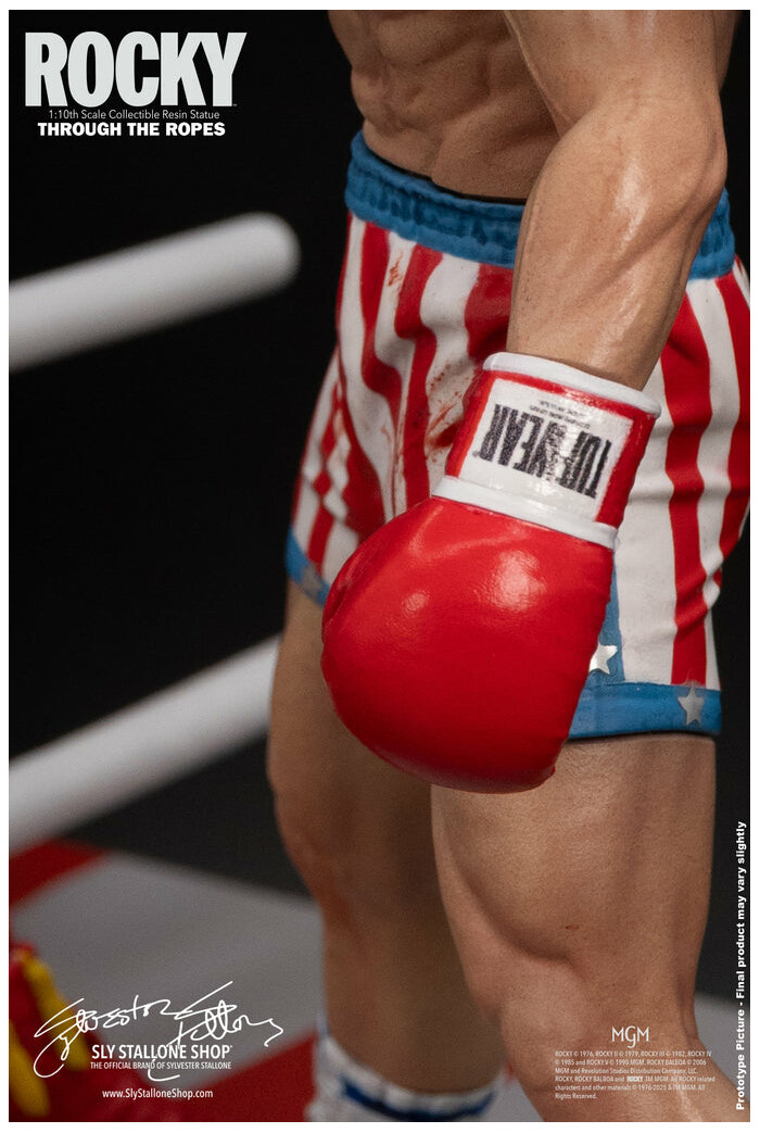 ROCKY - Rocky Over Drago Through The Ropes 1/10 Polystone Statue