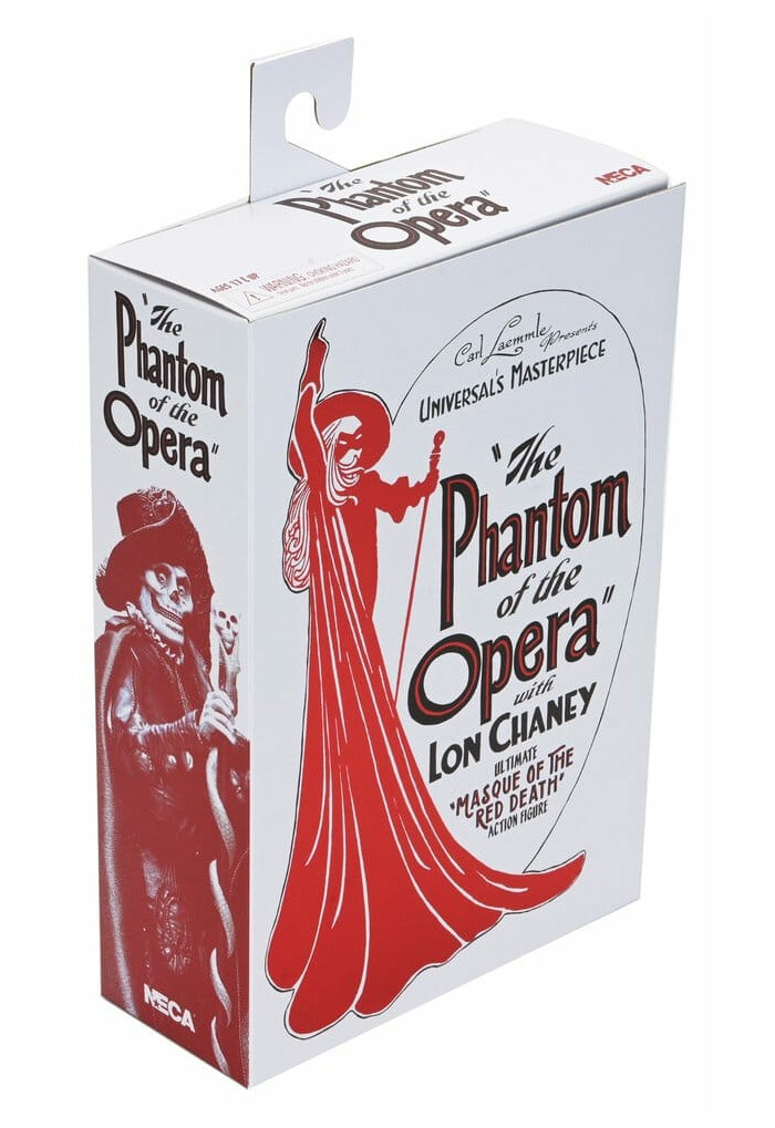 UNIVERSAL MONSTERS - The Phantom of the Opera 1925 - Masque of the Red Death Black & White Ver. Action Figure